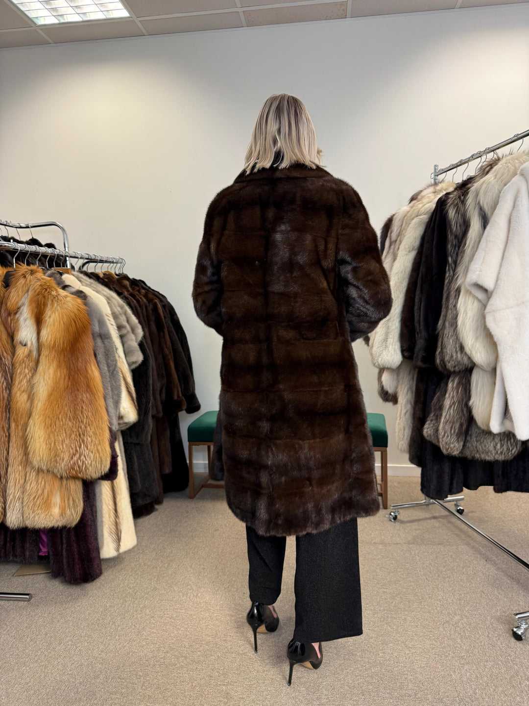 Natural Brown Mink Coat, Small Size, Vintage Fur Coat, Mink Fur Coat, Fur Coat Women, Real Fur Coat, Soft Fur Coat, Brown Mink Coat, Real