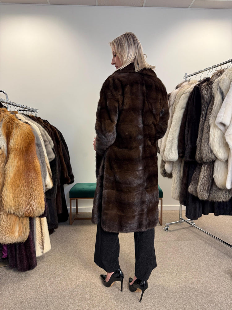 Natural Brown Mink Coat, Small Size, Vintage Fur Coat, Mink Fur Coat, Fur Coat Women, Real Fur Coat, Soft Fur Coat, Brown Mink Coat, Real