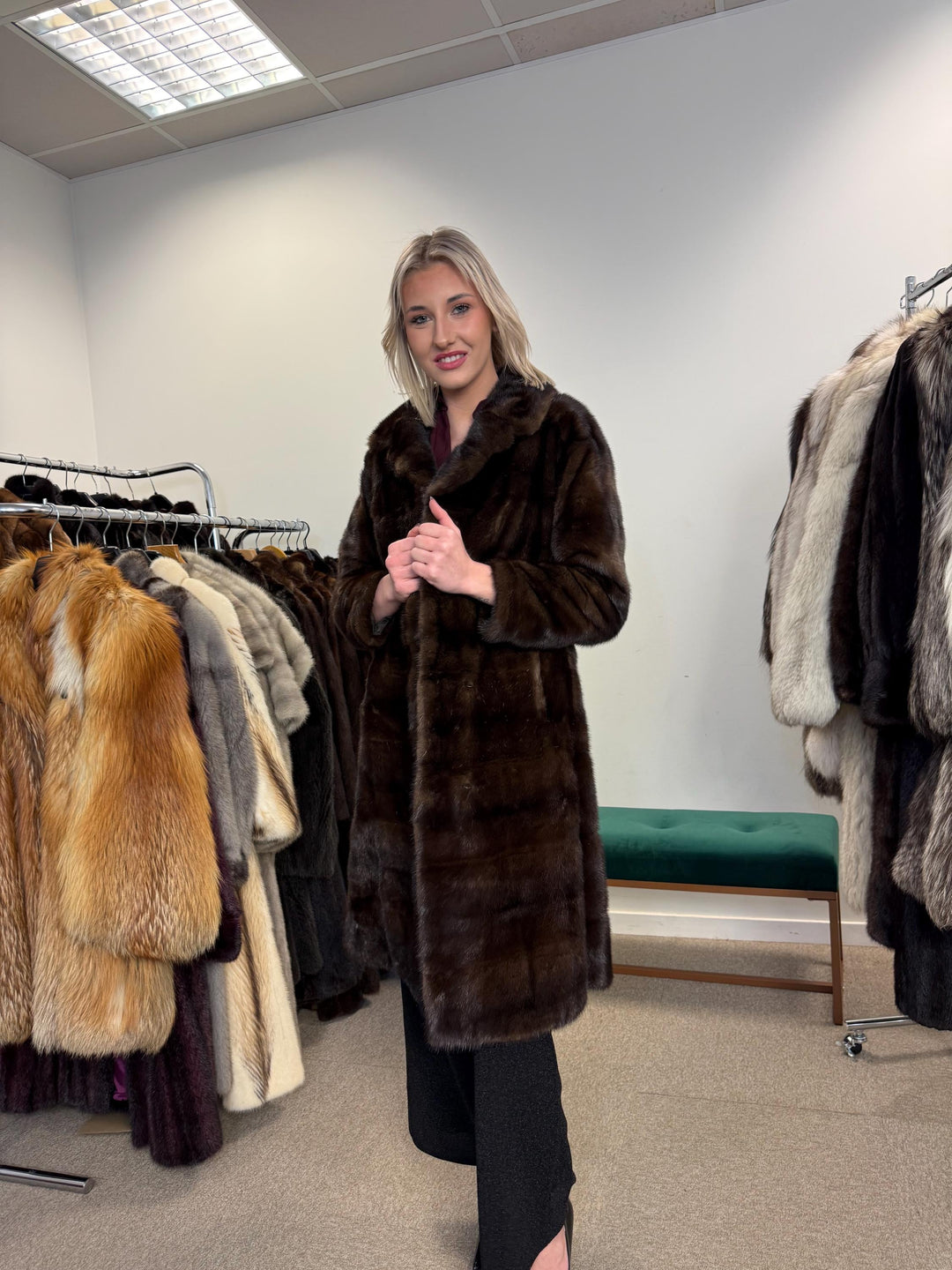 Natural Brown Mink Coat, Small Size, Vintage Fur Coat, Mink Fur Coat, Fur Coat Women, Real Fur Coat, Soft Fur Coat, Brown Mink Coat, Real