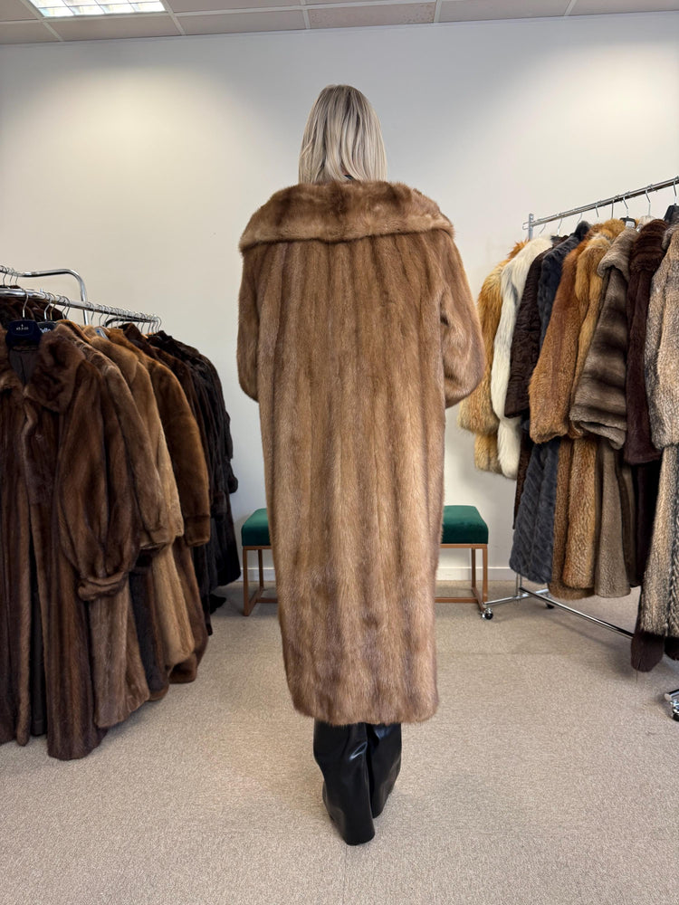 Pastel Mink Fur Coat, M/L Size, Women's Fur Coat, Vintage Fur Coat, Real Fur Coat, Mink Coat, Pastel Mink Fur, Mink Fur Coat, Pastel Mink