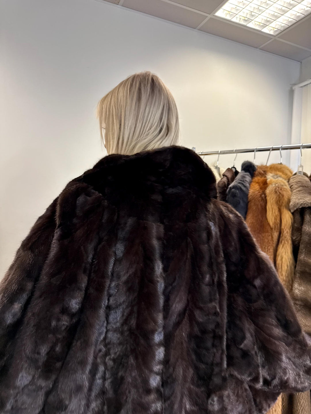 Brown Mink Coat, Large Size, Brown Mink Fur, Real Fur Coat, Thick Fur Coat, Vintage Fur Coat, Soft Mink Coat, Mink Coat Brown, Women's Coat