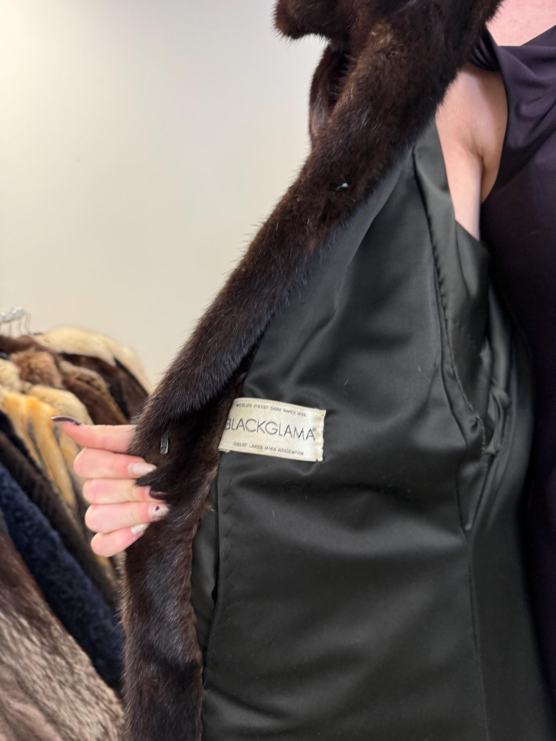 Blackgama Mink Fur Coat, Medium Size, Mink Coat, Real Fur Coat, Fur Coats, Mink Fur Coat, Brown Mink, Brown Mink Coat, Women's Fur Coat, Fur