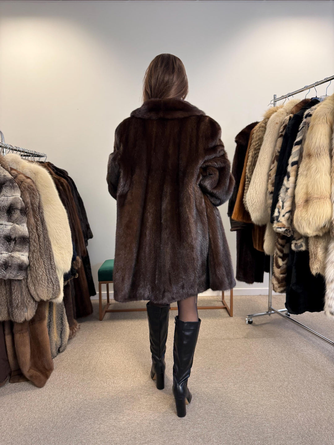 New Mink Coat, Large Size, Brown Mink Fur Coat, Women's Fur Coat, Mink Fur Coat, Thick Brown Mink, Fur Coat, Brown Mink Fur, Real Fur Coat