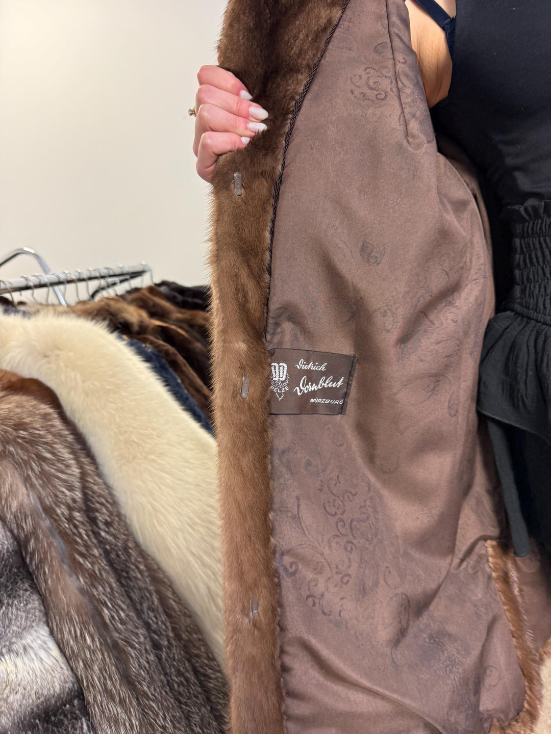 Soft Mink Coat, Thick Mink Coat, Medium Size, Brown Mink Coat, Vintage Fur Coat, Women's Fur Coat, Mink Coat, Swinger Brown Mink