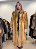 Long Red Fox Coat, Vintage Coat, Medium Size, Fur Coat, Soft Fox Coat, Fur Coats Women, Real Fox Coat, Red Fox Coat, Real Fox Fur, Red Fox