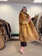 Long Red Fox Coat, Vintage Coat, Medium Size, Fur Coat, Soft Fox Coat, Fur Coats Women, Real Fox Coat, Red Fox Coat, Real Fox Fur, Red Fox