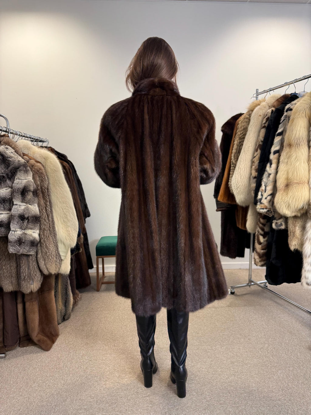 Brown Mink Coat, XL Size, Soft Mink Coat, Real Fur Coat, Fur Coats, Mink Fur Coat, Luxury Brown Mink Coat, Brown Mink, Women's Fur Coat, Fur