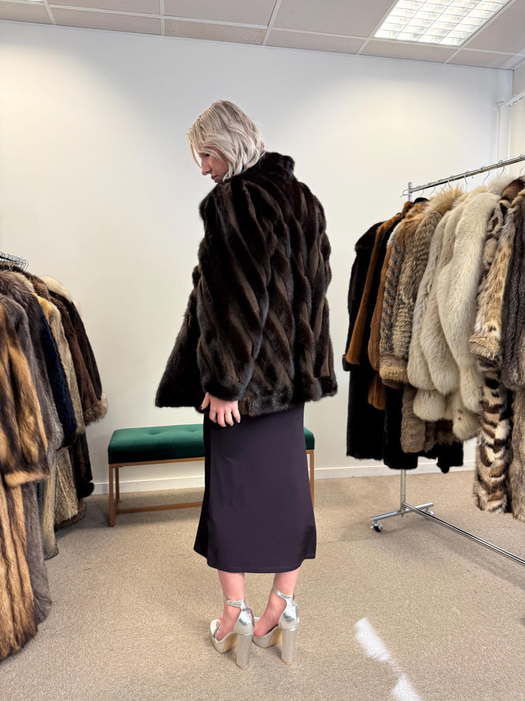 Mink Leather Jacket, Medium Size, Mink Coat, Real Fur Jacket, Fur Coats, Mink Fur, Brown Mink, Fur Leather, Fur Jacket Mink, Brown Fur Coat