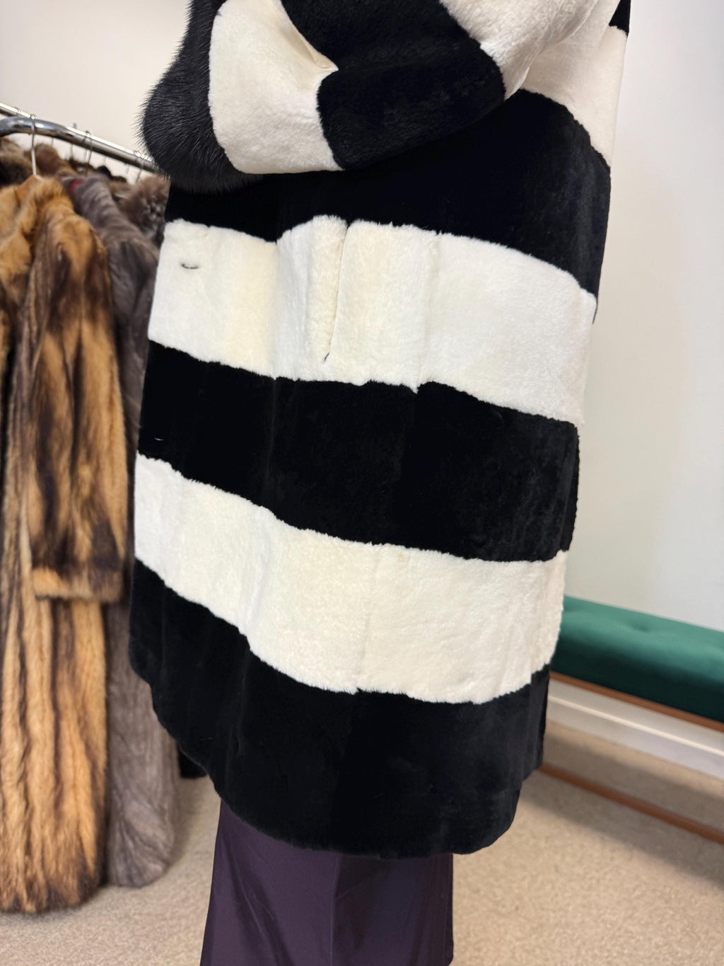 New Rex Rabbit Fur Coat, Medium Size, White Rabbit Fur Coat, White Rex Rabbit Coat, Vintage Fur Coat, Women's Coat, New Fur Coat, Fur Coat