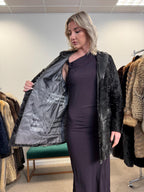 Grey Astrakhan Coat, Medium Size, Astrakhan Fur Jacket, Vintage Fur Coat, Grey Fur Coat, Thick Fur Jacket, Astrakhan Jacket, Astrakhan Fur