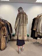 Lynx Fur Coat - Luxurious and Elegant, Small Size, Real Fur Coat for a Sophisticated Look, Womens Fur Coat, Real Lynx Fur Coat, Vintage Fur
