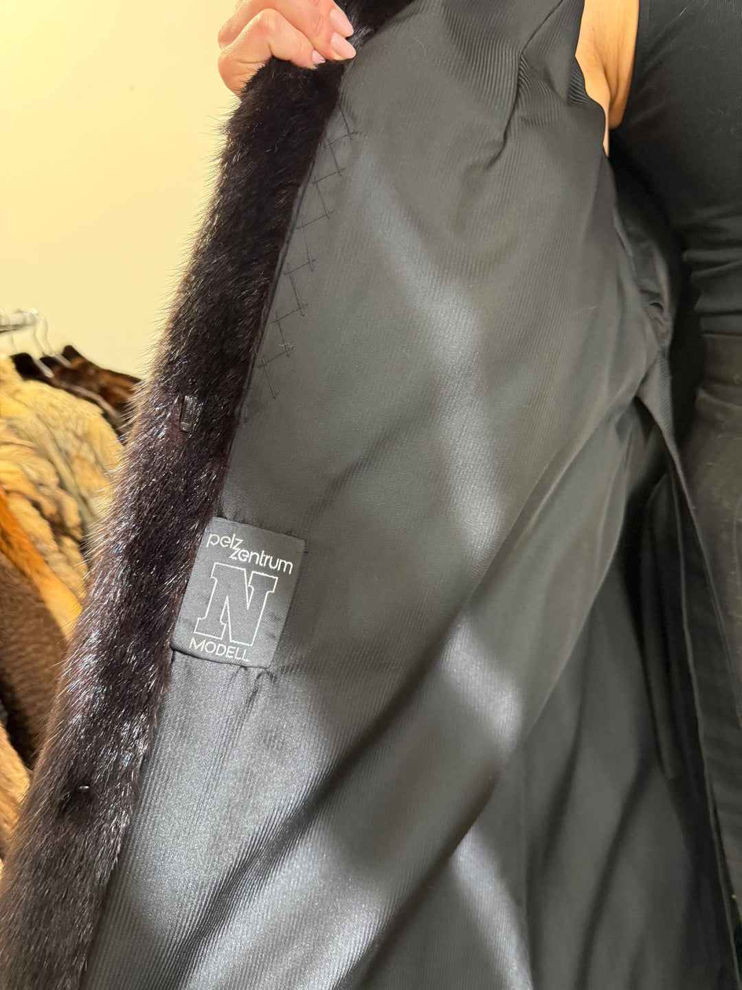 Luxury Black Mink Coat, Full Length Mink Coat, XXL Size, Black Mink Coat, Soft Mink Coat, Black Mink, Black Fur Coat, Long Fur Coat