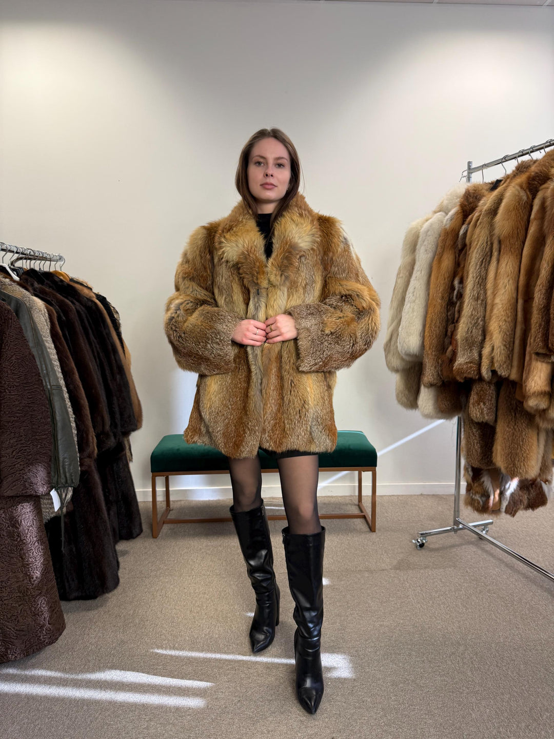 Red Fox Jacket, Large Size, Fur Coats Women, Real Fox Coat, Fox Fur Real, Fur Coat, Fluffy Fox Coat, Red Fox, Real Fur, Vintage Fur Coat