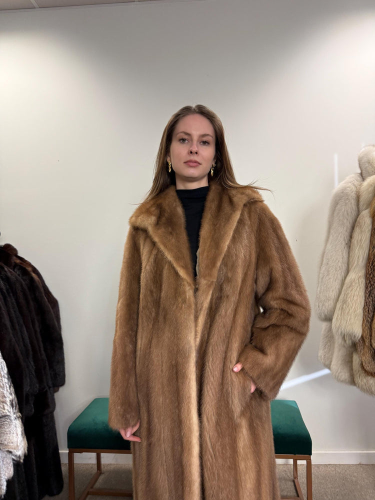 Pastel Mink Fur Coat, Women's Fur Coat, Vintage Fur Coat, M/L Size, Real Fur Coat, Mink Coat, Pastel Mink Fur, Mink Fur Coat, Pastel Mink