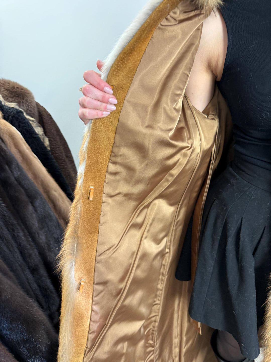 Long Red Fox Coat, Small Size, Soft Fox Fur Coat, Red Fox Coat, Fox Fur Real, Thick Fur, Women's Fur Coat, Vintage Fur Coat, Fur Coats Women