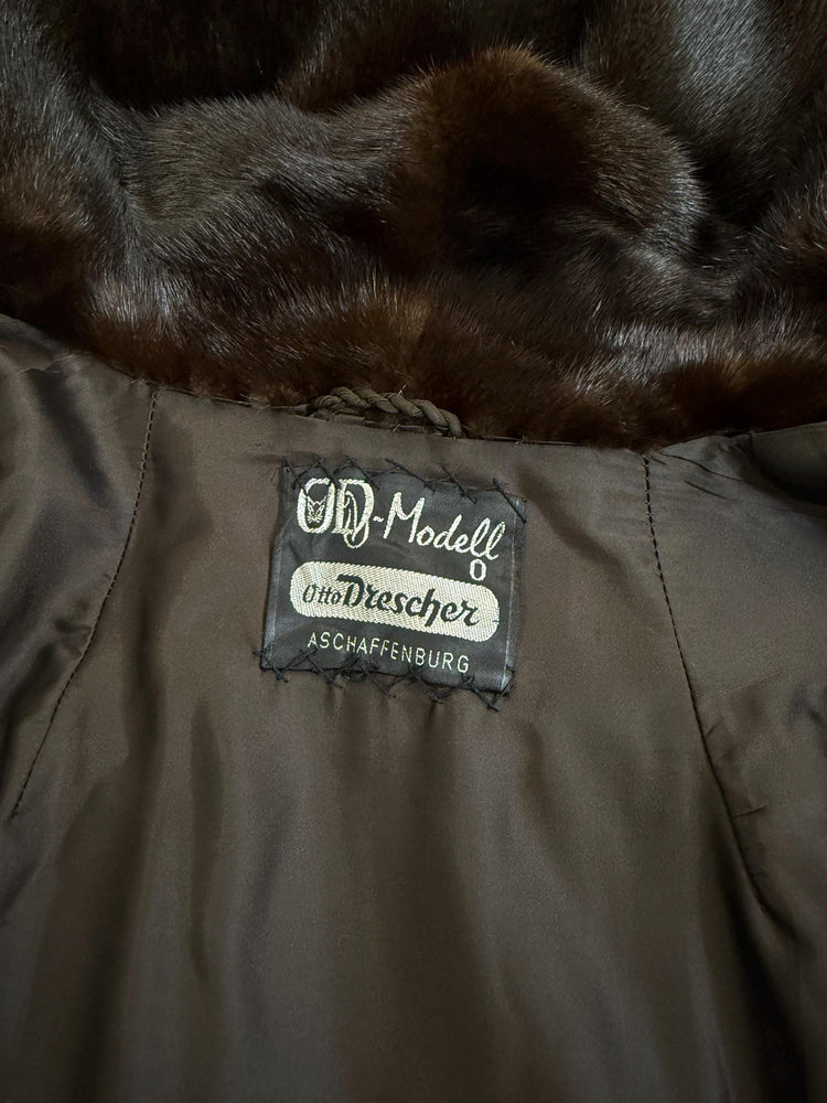 Luxury Black Mink Coat, Full Length Mink Coat, XXL Size, Black Mink Coat, Soft Mink Coat, Black Mink, Black Fur Coat, Long Fur Coat