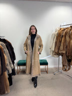 Double Sided Astrakhan Fur Coat, M Size, Long Fur Coat, Astrakhan Fur Coat, Women's Fur Coat, Vintage Fur Coat, Real Fur Coat, Thick Fur