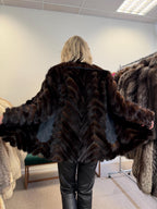 Dark Brown Mink Fur Jacket, Medium Size, Mink Coat, Real Fur Jacket, Fur Coats, Mink Fur, Brown Mink, Fur, Fur Jacket Mink, Brown Fur Coat