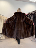 Sable Fur Coat, L Size, Genuine Sable Fur, Real Sable Coat, Luxurious Fur Coat, Women's Fur Coat, Sable Fur, Real Sable, Soft Sable Fur