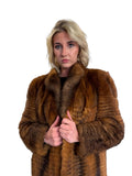 Black Possum Fur Coat, Large Size, Luxury Fur Coat, Real Fur Coat, Full-Length Possum Fur Coat, Vintage Fur Coat, Women's Fur Coat, Real Fur