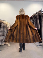 Black Possum Fur Coat, Large Size, Luxury Fur Coat, Real Fur Coat, Full-Length Possum Fur Coat, Vintage Fur Coat, Women's Fur Coat, Real Fur