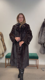 Mink Fur Coat, SAGA, Paris, Size M