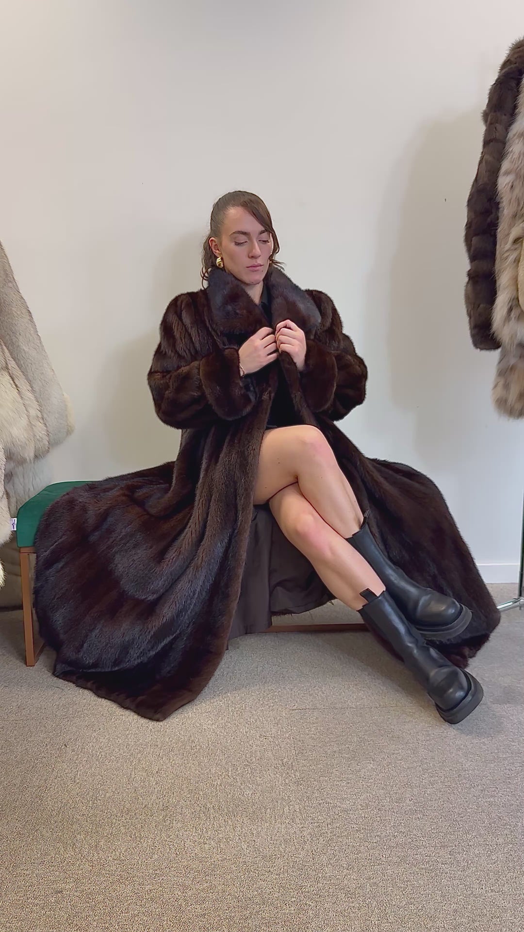 Oversize Mink Coat Superb Quality high quality pelts