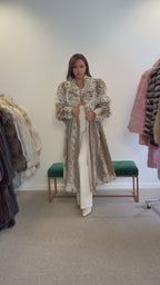 Lynx Fur Coat, Bobcat, XXL