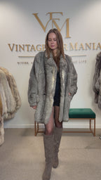 Rabbit Fur Jacket, Medium, Thick & Soft